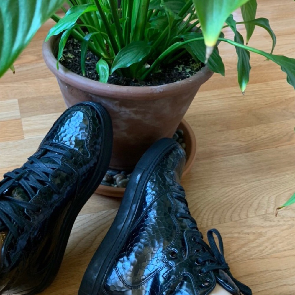 Black Balenciaga High Tops!!